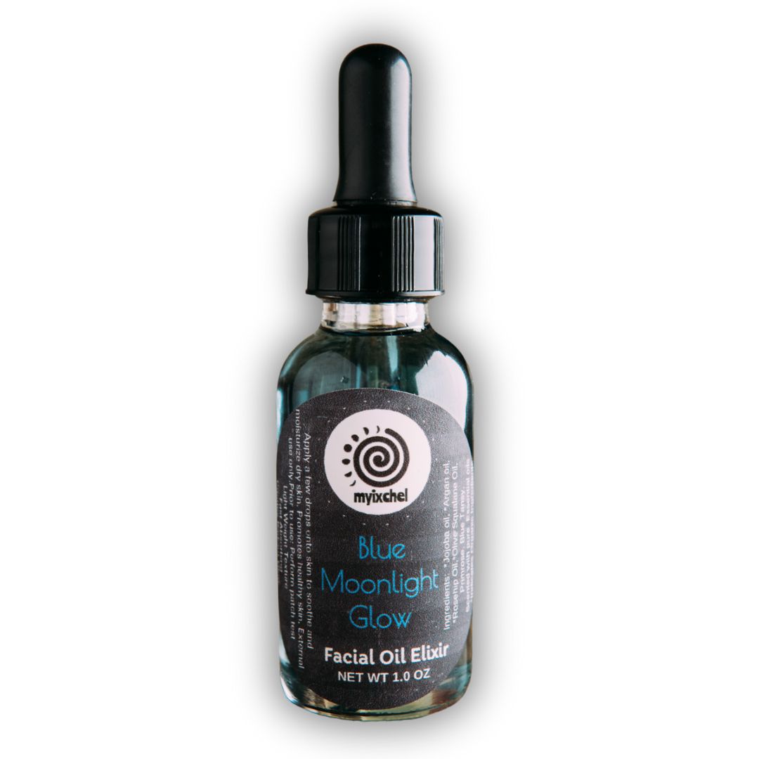 Blue Moonlight Glow Face Oil Elixir