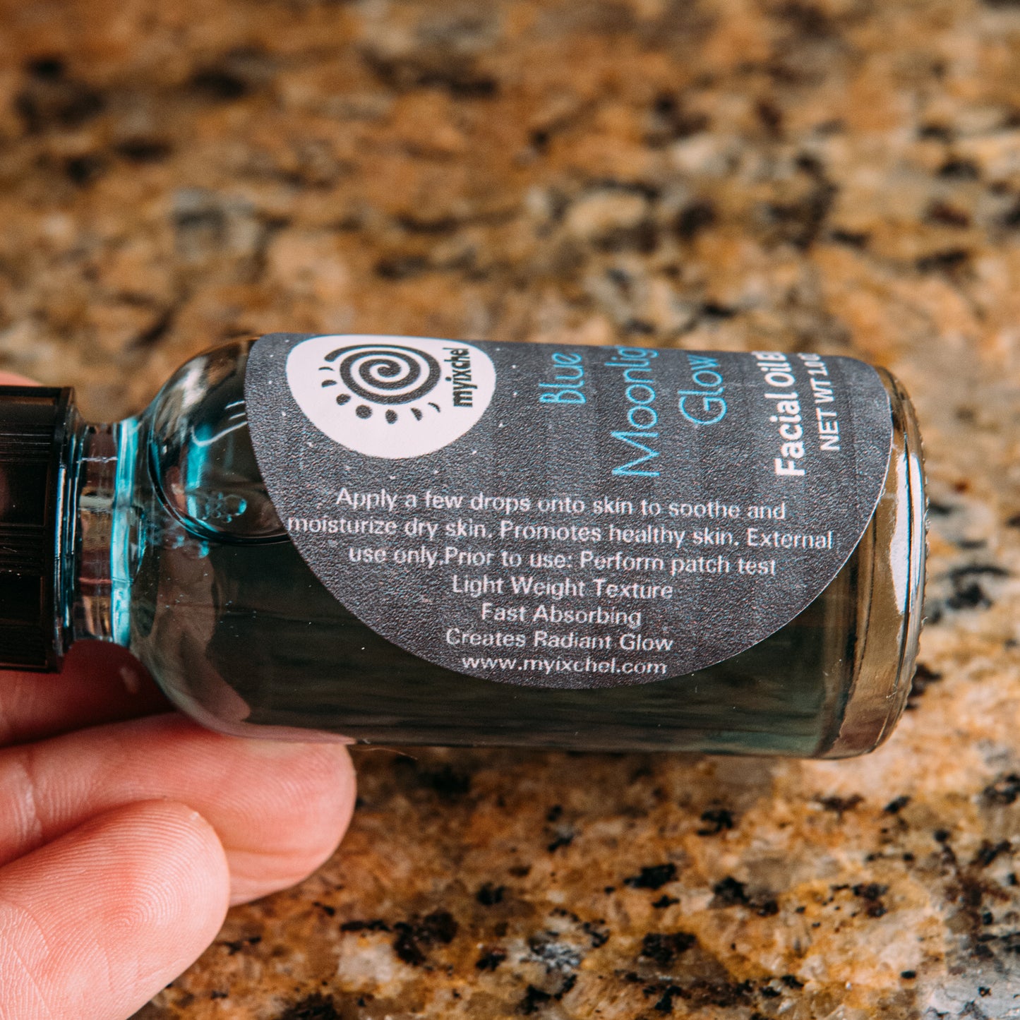 Blue Moonlight Glow Face Oil Elixir
