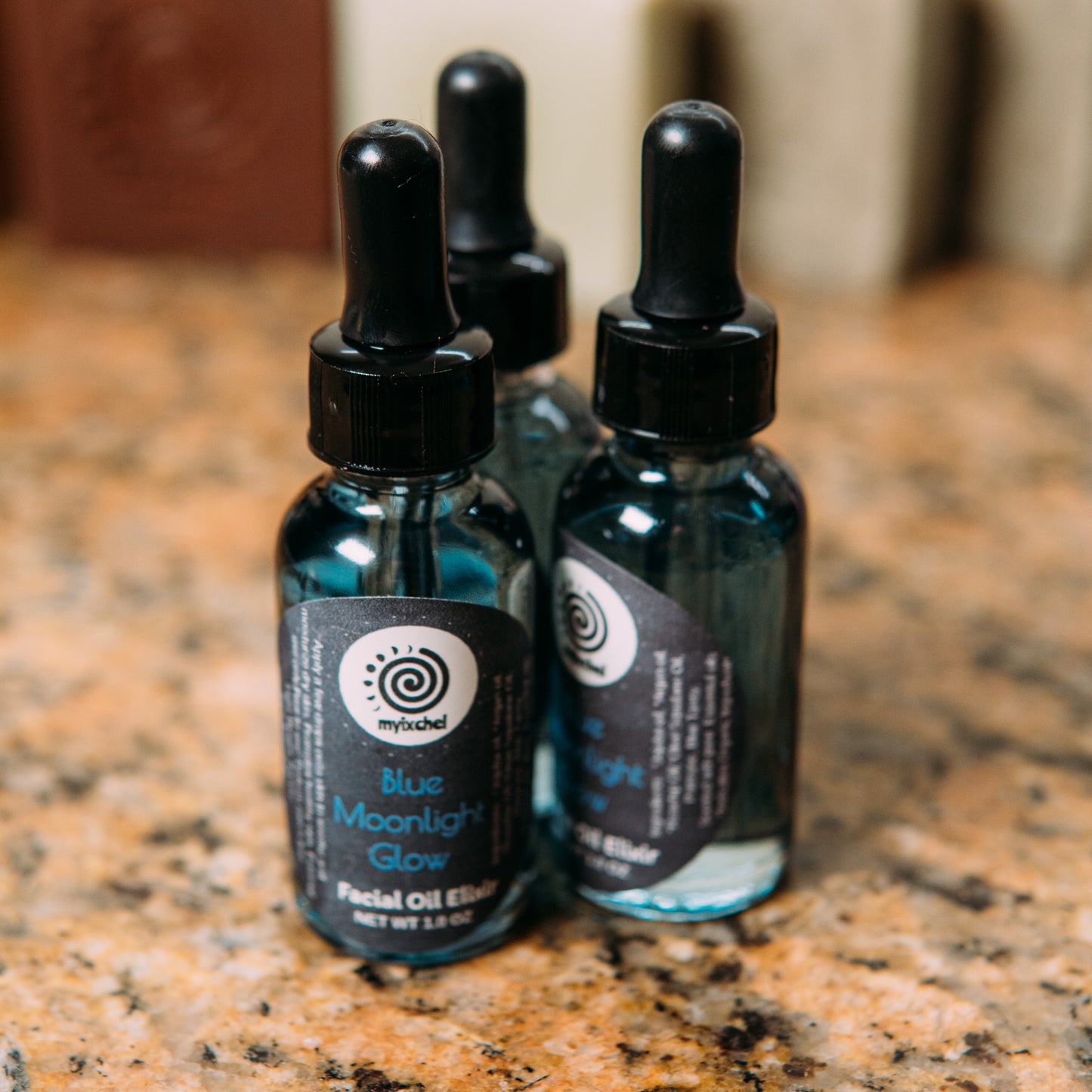 Blue Moonlight Glow Face Oil Elixir