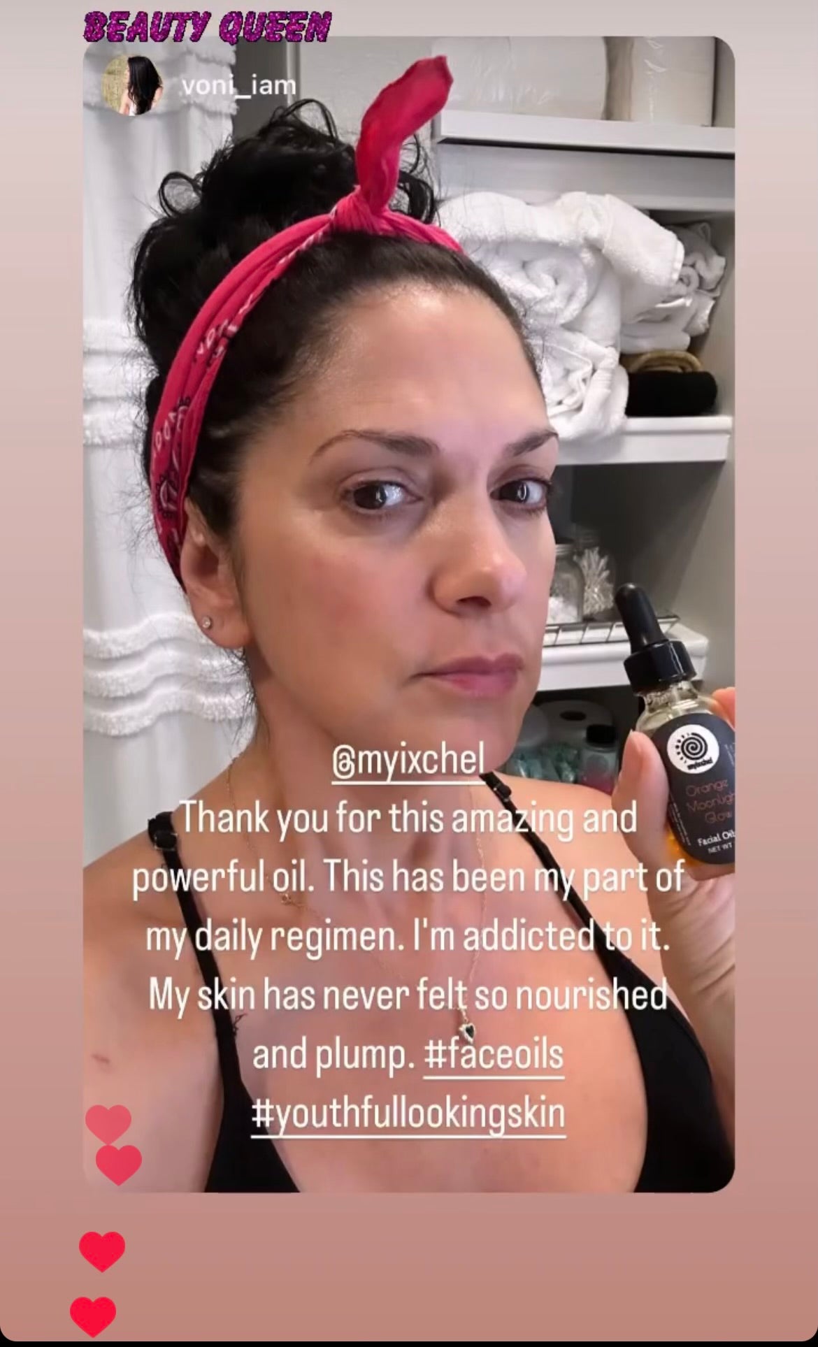 Orange Moonlight Glow Face Oil Elixir