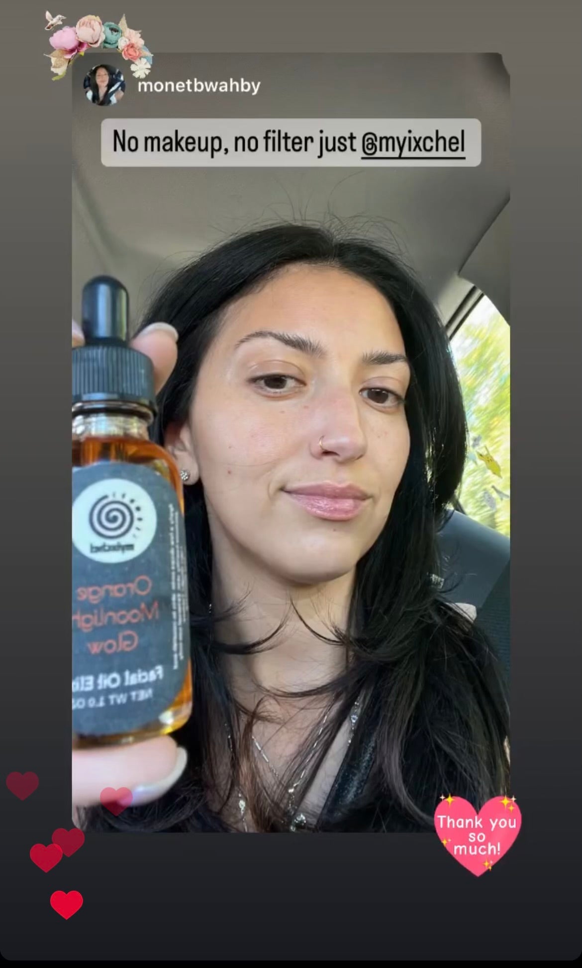 Orange Moonlight Glow Face Oil Elixir