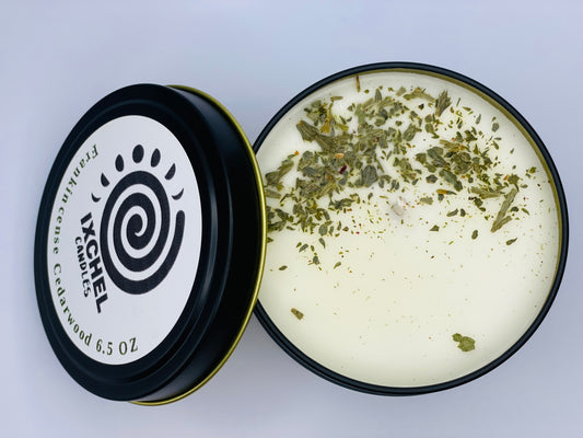 Frankincense-Cedarwood Sacred Soy Candle 6.5 oz