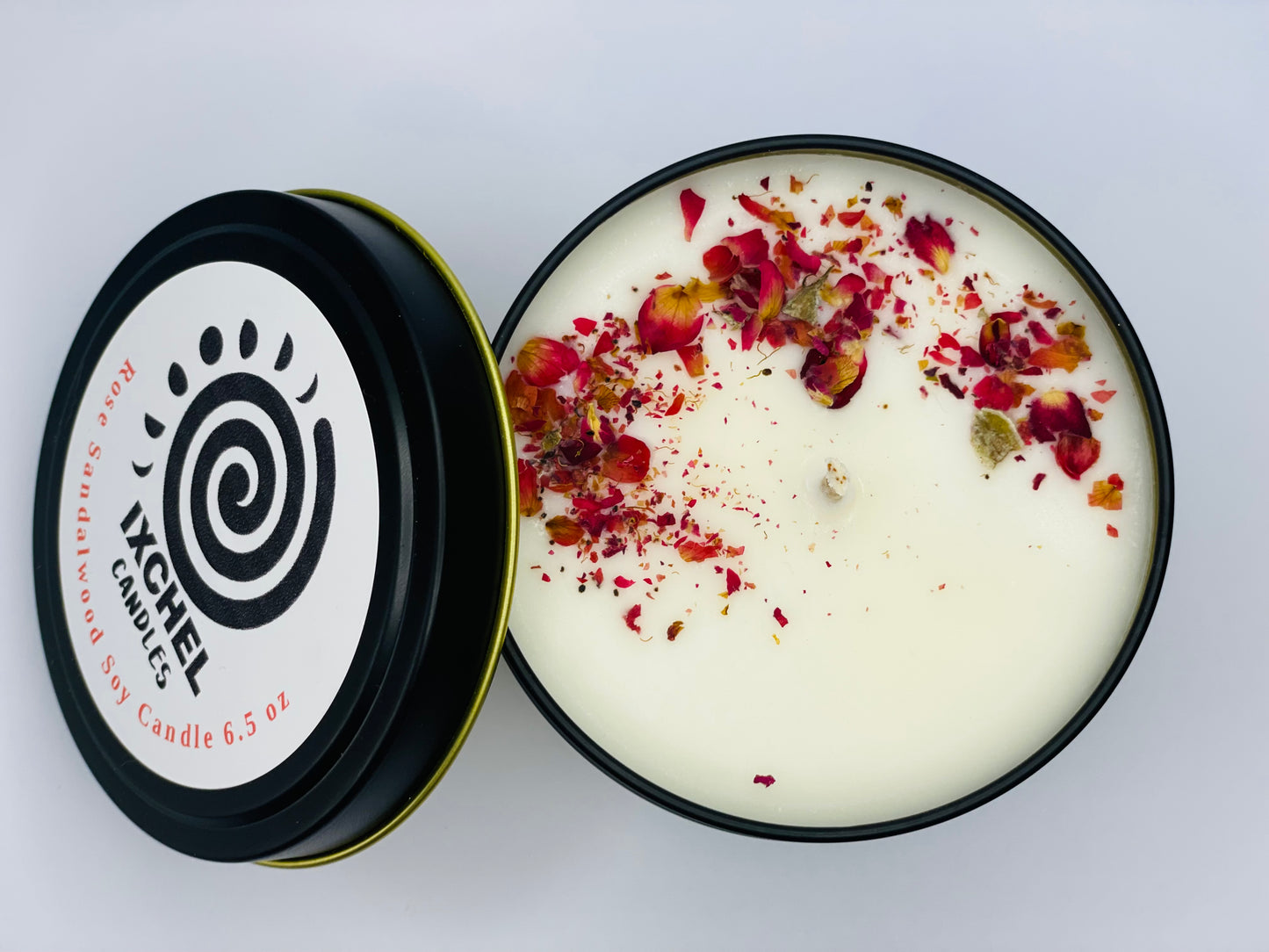 Rose-Sandalwood Sacred Soy Candle 6.5 oz