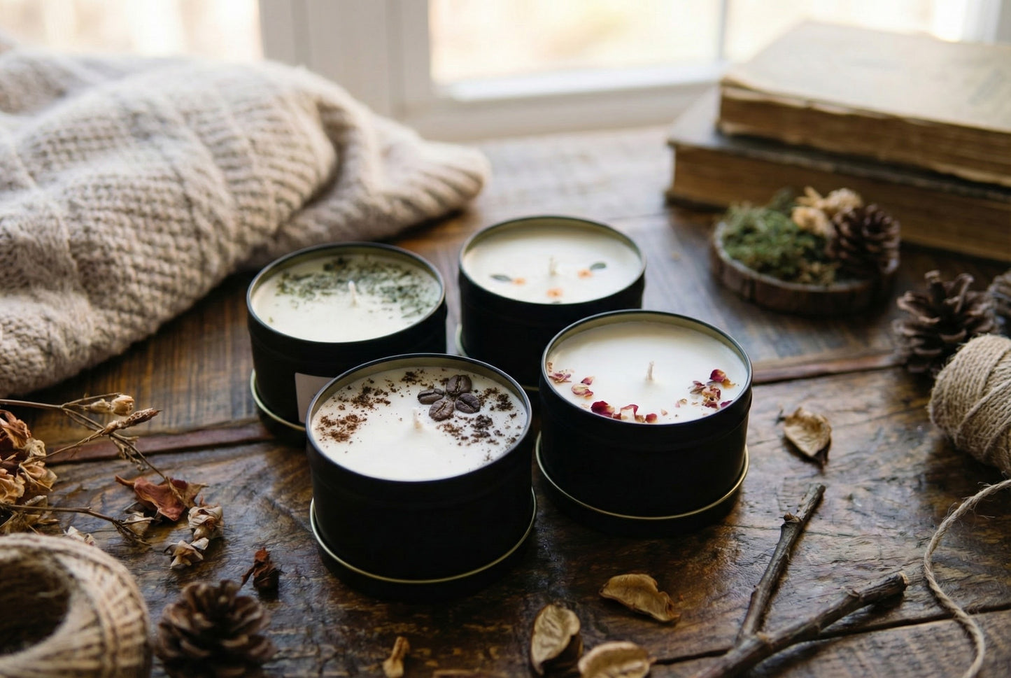 Frankincense-Cedarwood Sacred Soy Candle 6.5 oz