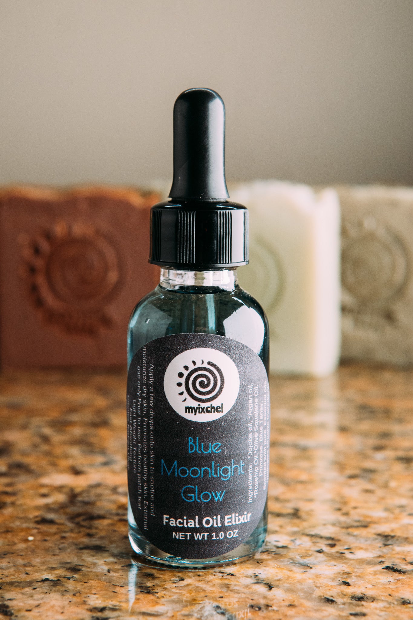 Blue Moonlight Glow Face Oil Elixir
